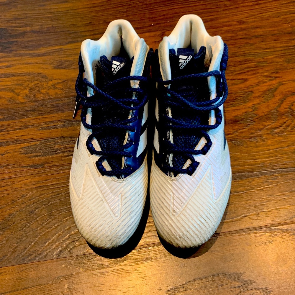 Boys adidas hi top football cleats